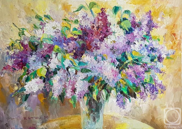 Kruglova Irina. A gentle bouquet of lilac