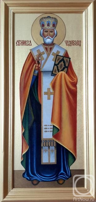 Markoff Vladimir. Icon of St. Nicholas the Wonderworker