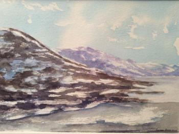 April in the mountains