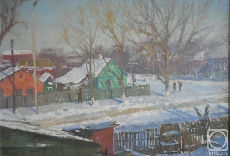 Saprunov Sergey. Tikhoretsk in winter