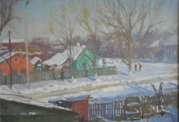 Tikhoretsk in winter