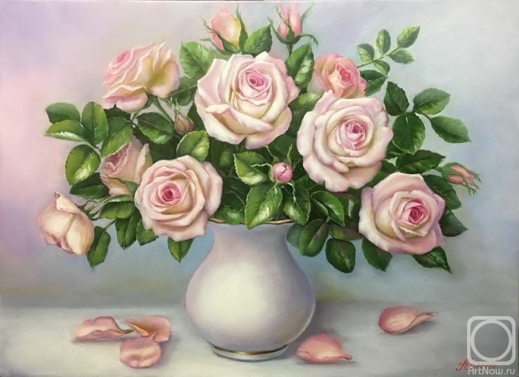 Kogay Zhanna. Delicate roses