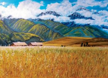 Peruvian landscape. Tyuryaev Vladimir