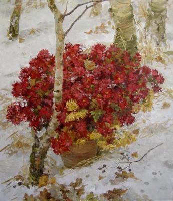 Goltseva Yuliya Aleksandrovna. Winter flowers