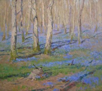 Spring. Bluebells (Happyness). Goltseva Yuliya