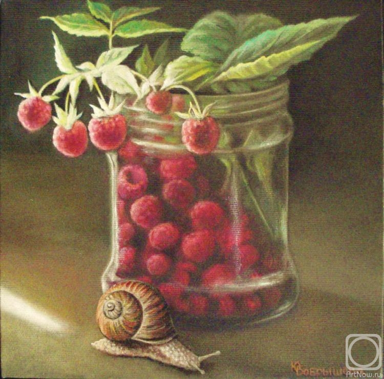 Bobrisheva Julia. Raspberries and snails