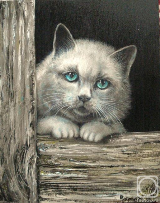 Bobrisheva Julia. Grey Cat