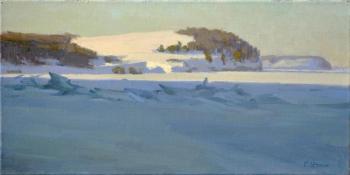 Utkin Eugeny Aleksandrovich. On the bank of the frozen Volga