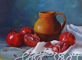 Red Garnet. Vestnikova Ekaterina