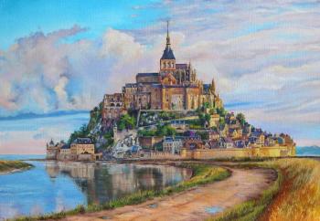 Fortress-island Mont Saint-Michel