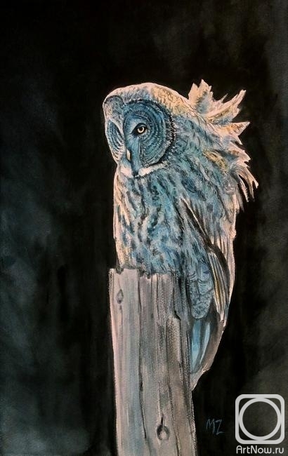 Zozoulia Maria. Emerald Owl 2