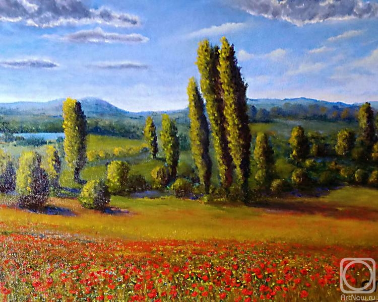 Petrov Sergey. Summer landscape
