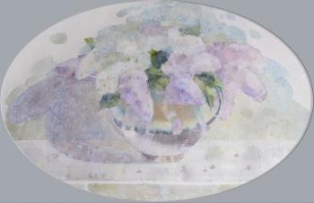 Bouquet of lilac clouds. Alferonok Victoria