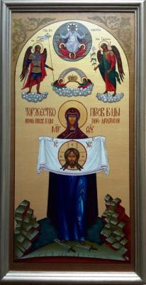 Icon of the "Celebration of the Most Holy Mother of God". Markoff Vladimir
