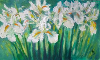 White Irises. Sergeyeva Irina