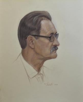Portrait of Igor Vlasenkov. Platov Evgeniy