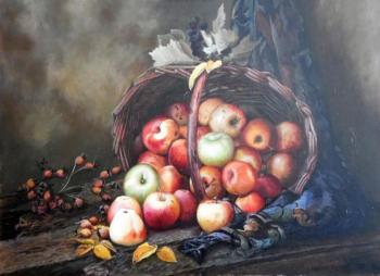 Apples from the basket. Veretelnikov Konstantin