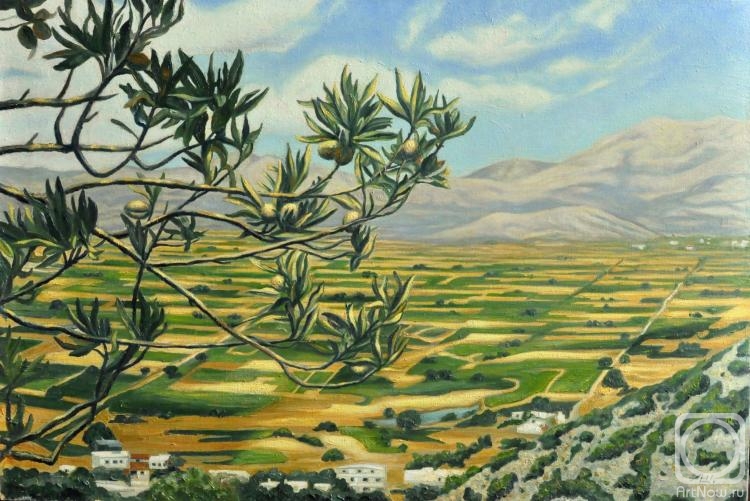 Shilenko Arkady. Crete.Almond branch