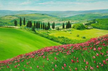 Tuscan Sun (Buy Painting Tuscany). Zhaldak Edward