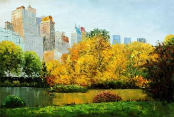 In new York. Autumn in Central Park N2 (The Central Park Of New York). Vevers Christina