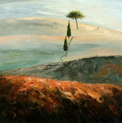 Guardians of the Tuscan fields. Vevers Christina