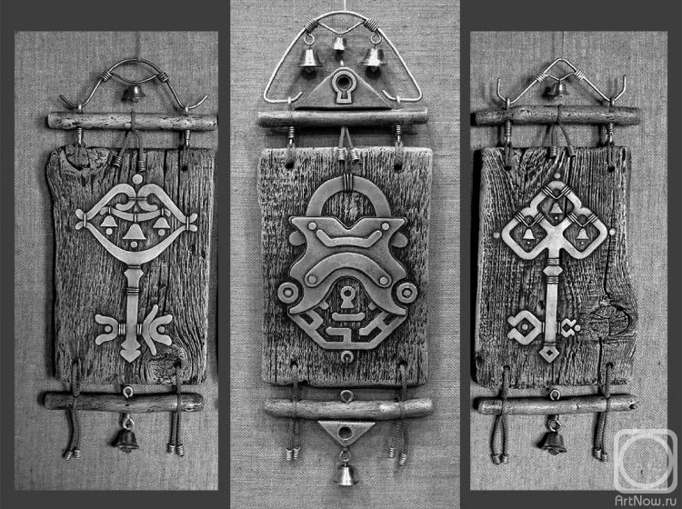 Grabenko Boris. Keys (triptych)