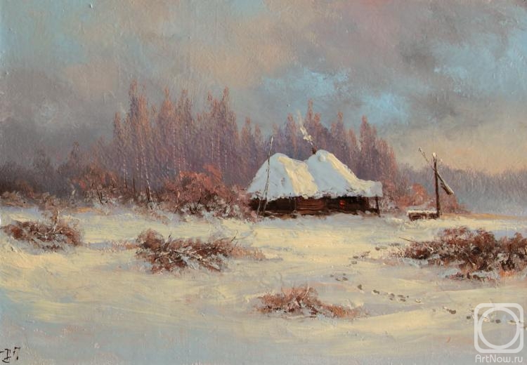 Lyamin Nikolay. The tranquility of a winter day