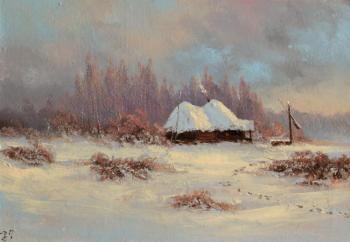 The tranquility of a winter day. Lyamin Nikolay