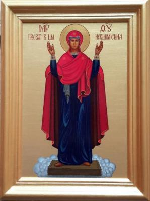 Icon "The Unbreakable Wall". Markoff Vladimir