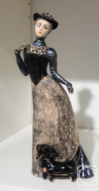 Kuznetsova Margarita. Lady with a dachshund