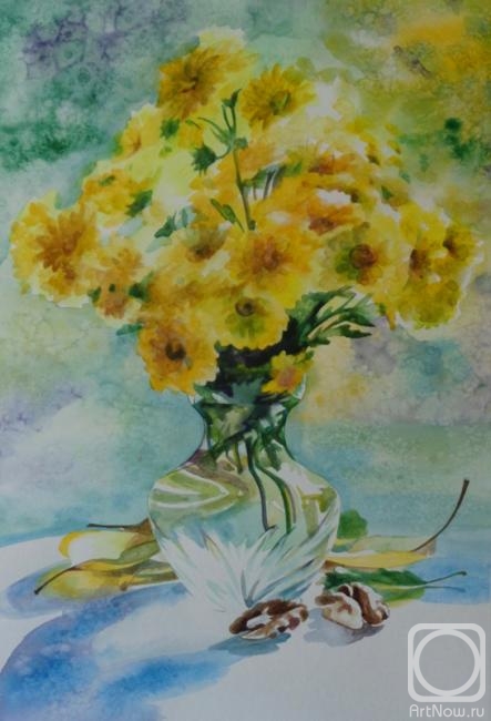 Svetnenko Natalia. Yellow chrysanthemums