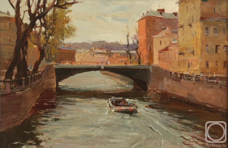 Lyubimov Sergei. Spring on the Griboyedov Canal