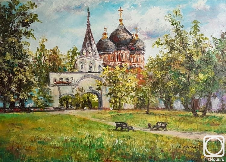 Kruglova Svetlana. Pokrovsky temple in Izmailovo