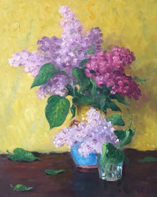 Картина «Сирень. Натюрморт»