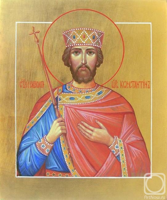 Roshina-Iegorova Oksana. The Saint tsar Konstantin equal to the apostles