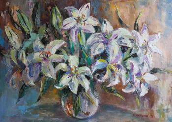Lilies in the vase