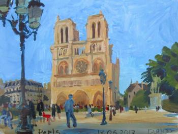 Paris, Notre Dame (Architecture France). Dobrovolskaya Gayane