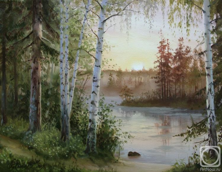 Chuvashev Oleg. Forest Lake