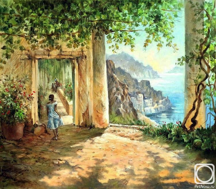 kulikov dmitrii. Amalfi. Based on Carl Friedrich Aagard