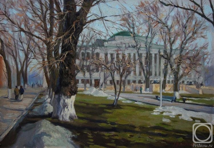 Bychenko Lyubov. In anticipation of spring