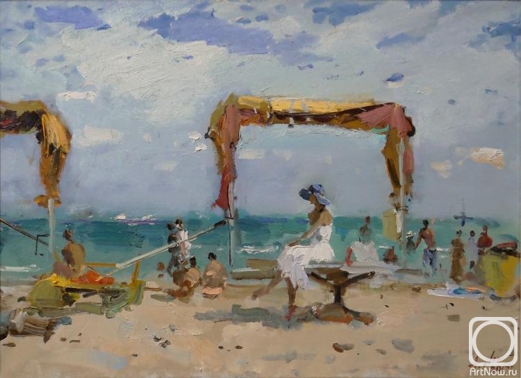 Lukash Anatoliy. On the beach. Italy