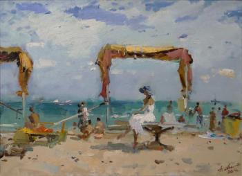 On the beach. Italy (). Lukash Anatoliy