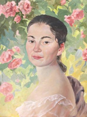 Female portrait. Tafel Zinovy