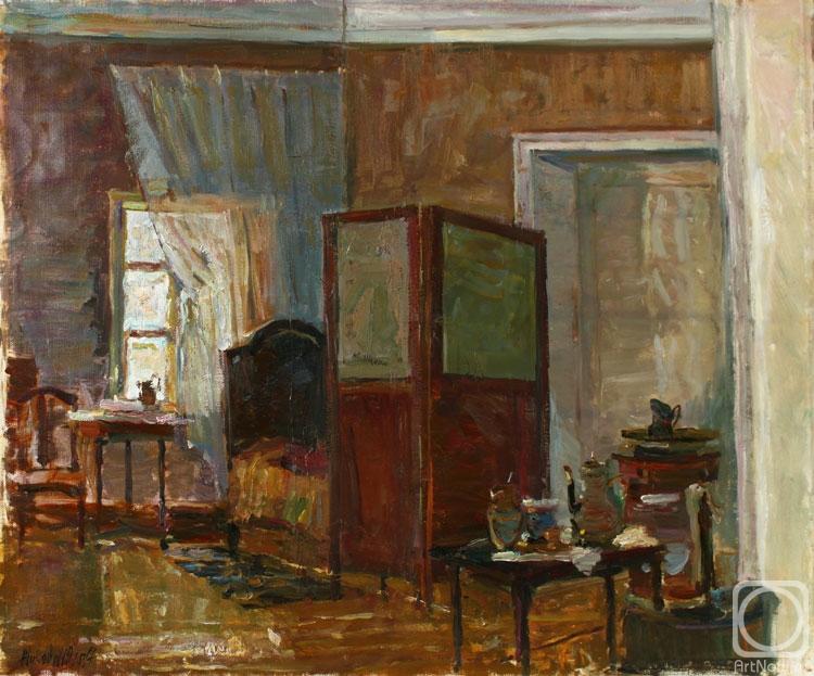Zhukova Juliya. Interior in Mikhailovskoye