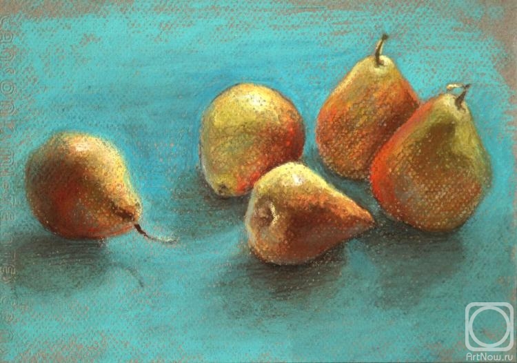 Orfenova Tatyana. Still life with pears