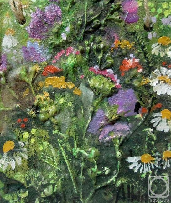 Schubert Albina. Summer flowers panels