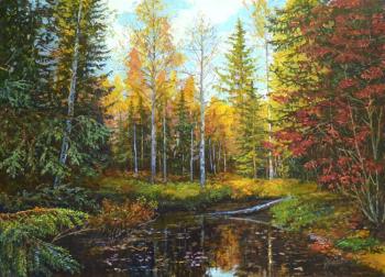 Forest lake ( ). Panov Eduard