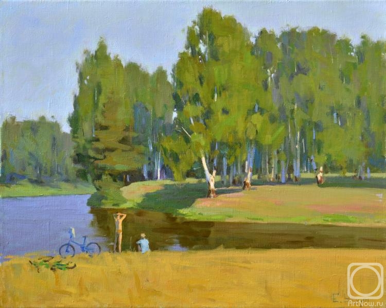 Utkin Eugeny. On the lake