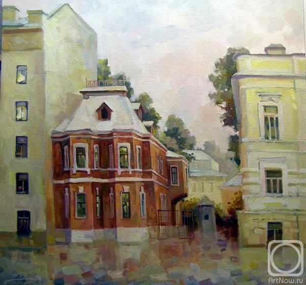 Gerasimov Vladimir. Moscow. Sadovaya-Kudrinskaya street, house 6 (Museum of Anton Chekhov)