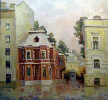Moscow. Sadovaya-Kudrinskaya street, house 6 (Museum of Anton Chekhov)